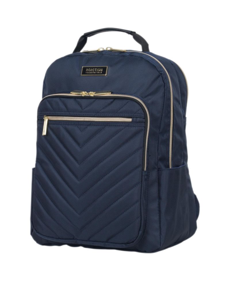 Chelsea Women's Chevron Quilted 15-Inch Laptop & Tablet Fashion Travel Backpack