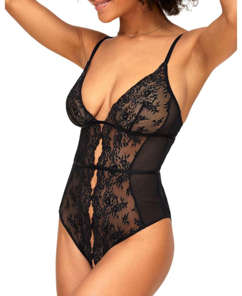 Women's Crotchless Bodysuit Lingerie