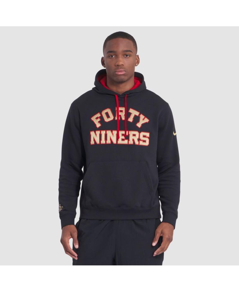 Men's Black San Francisco 49ers 2025 Rivalries Collection Club Hoodie