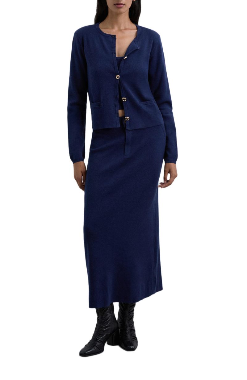 Women's Casual knit set Cardigan