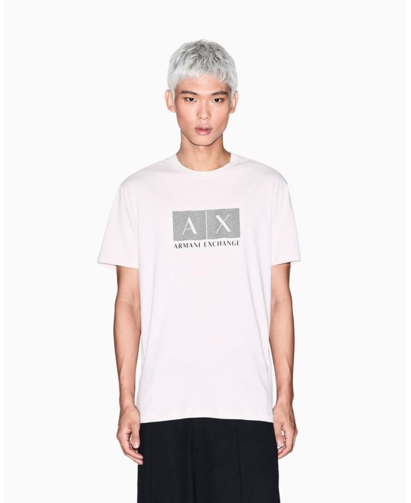Men's Textured Grid Box T-Shirt