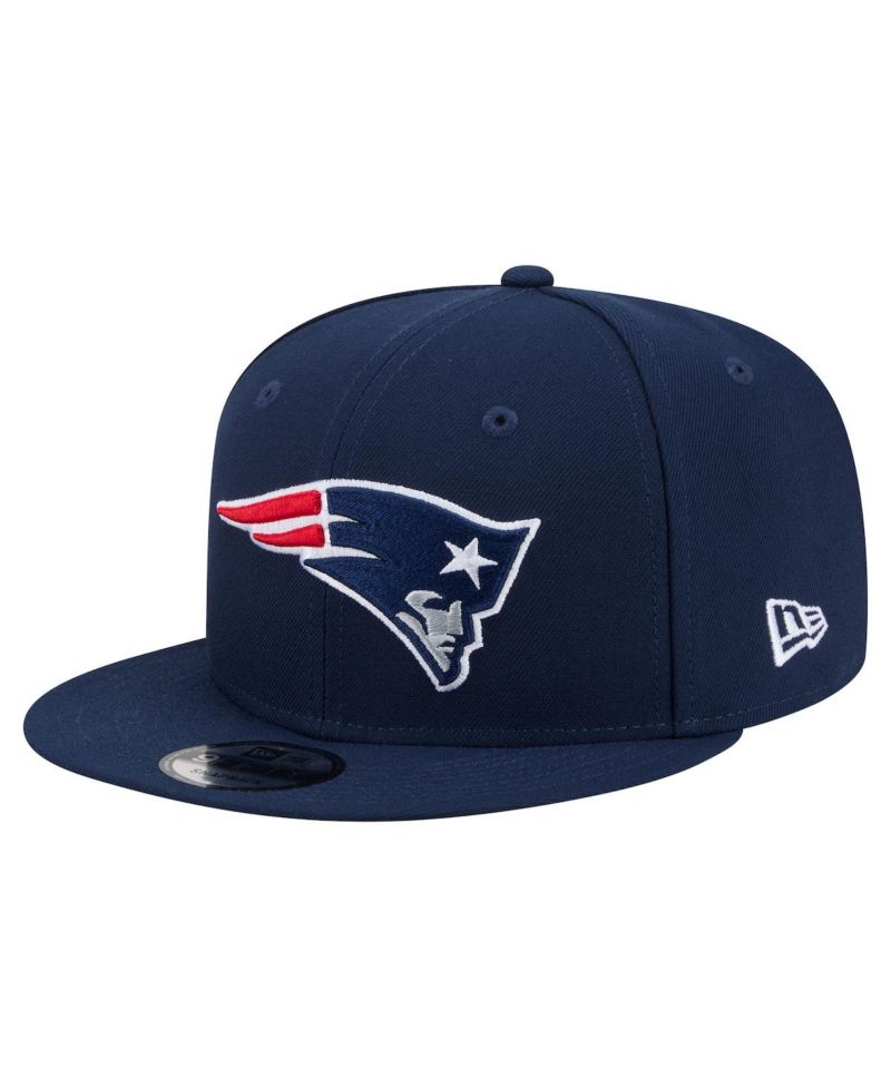 Men's Navy New England Patriots 9FIFTY Snapback Hat