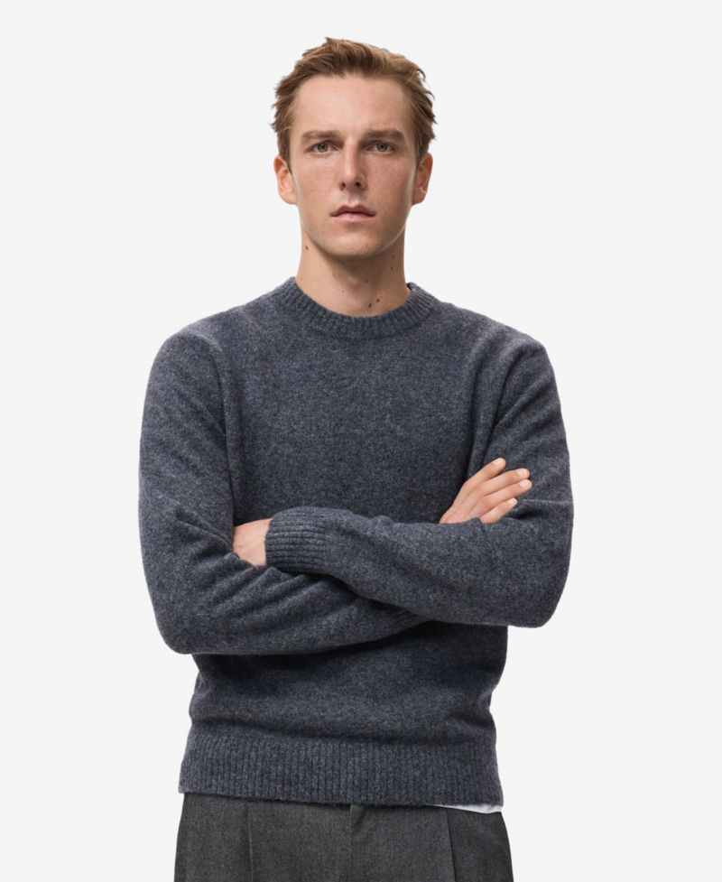 Men's Wool And Alpaca-Blend Sweater