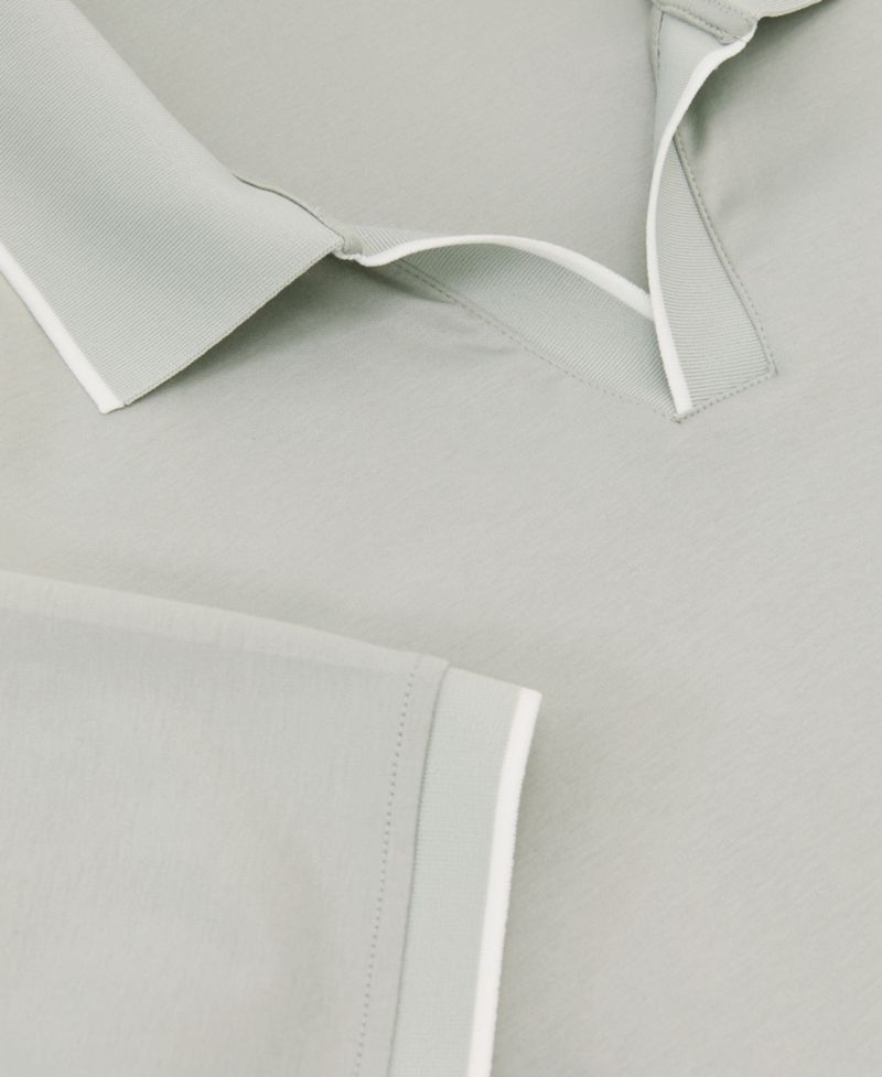 Men's Nico Air-Water Cotton Tipped Polo Shirt