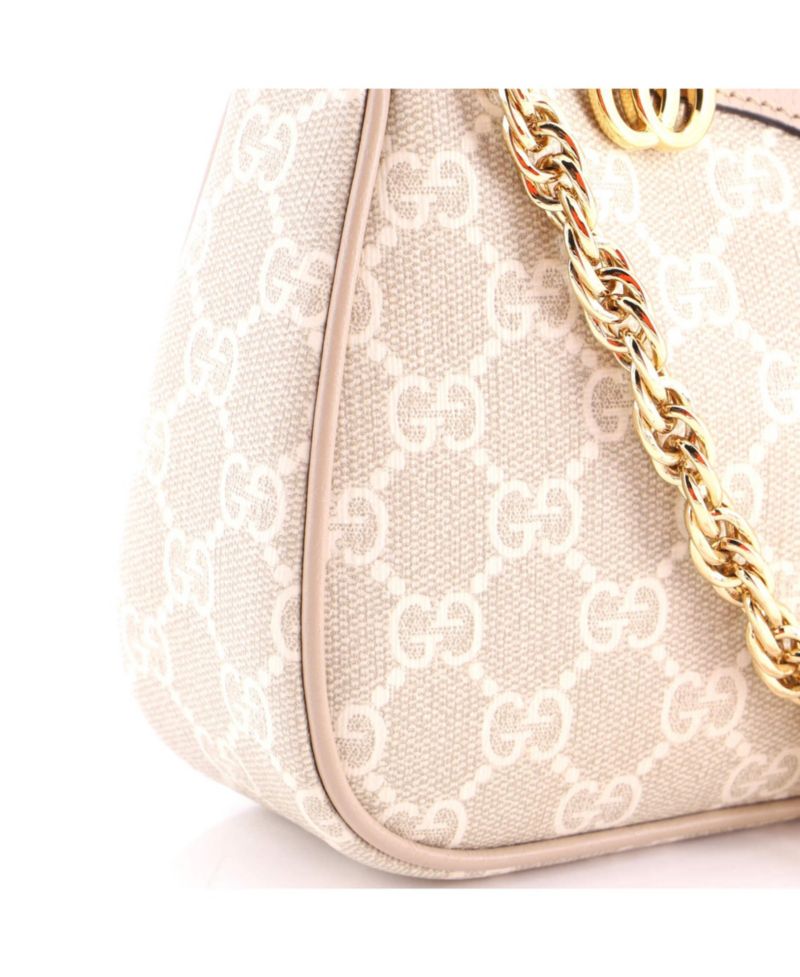 Small Ophidia Charm Shoulder Bag GG Coated Canvas