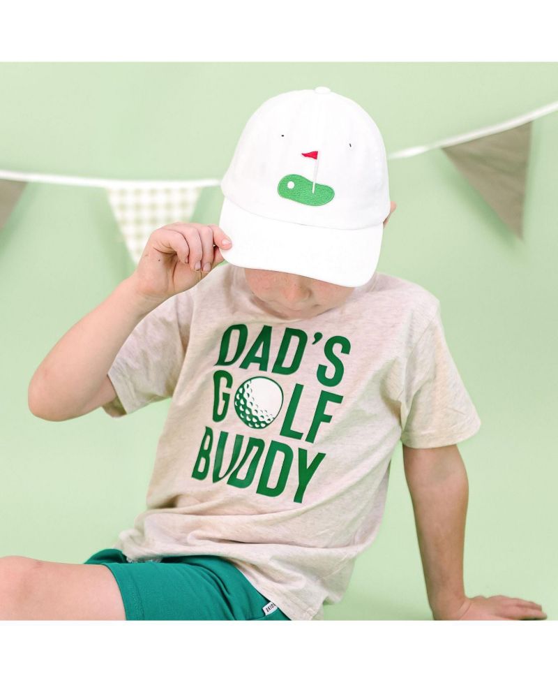 Little Boys Dad's Golf Buddy Short Sleeve T-Shirt