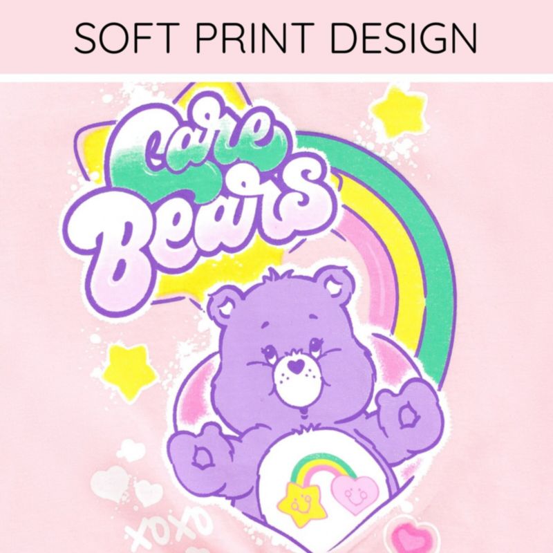Girls Best Friend Bear T-Shirt and French Terry Shorts Outfit Set