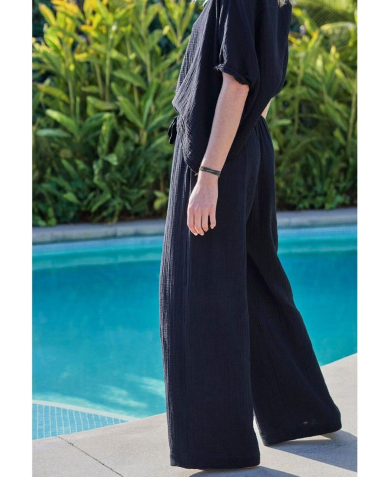 Women's Ocean+Main Gauze Palazzo Pant