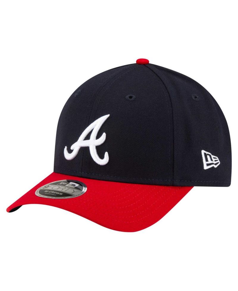 Men's Navy Atlanta Braves Player Replica 9FORTY Adjustable Hat