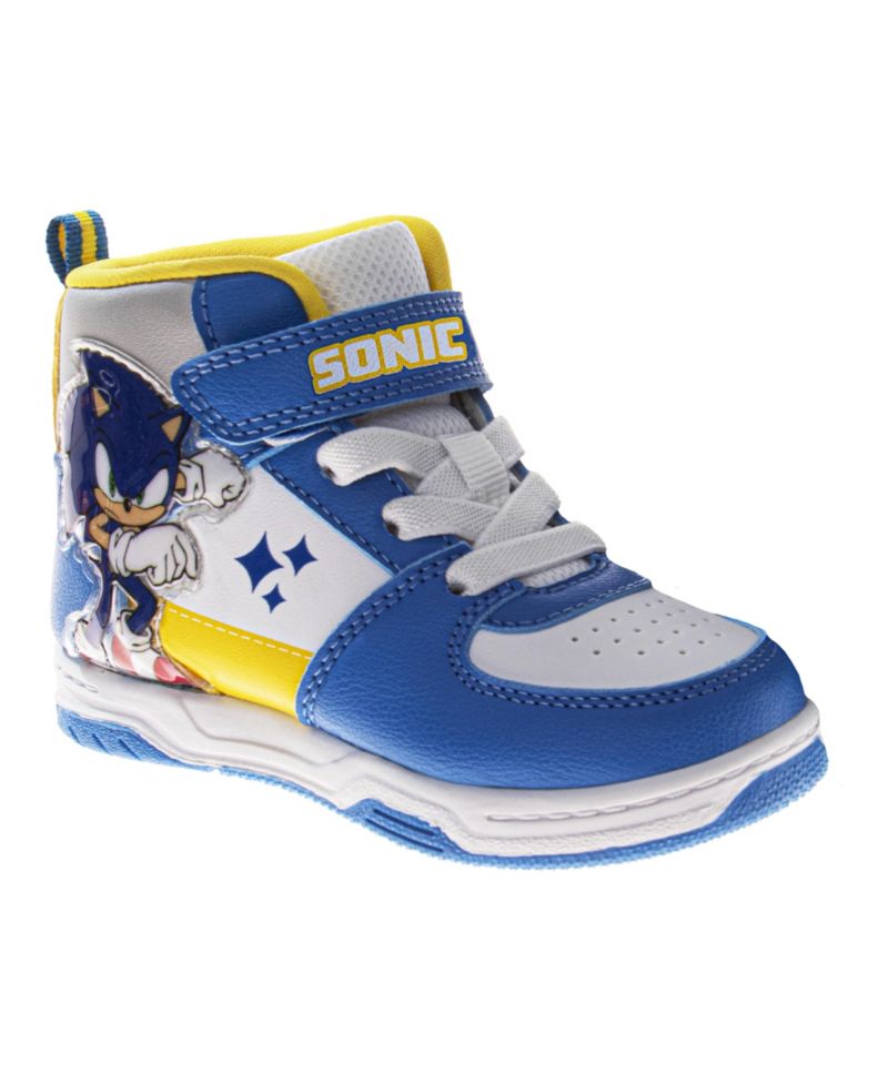 Little Boys Blue High-Top Sneakers