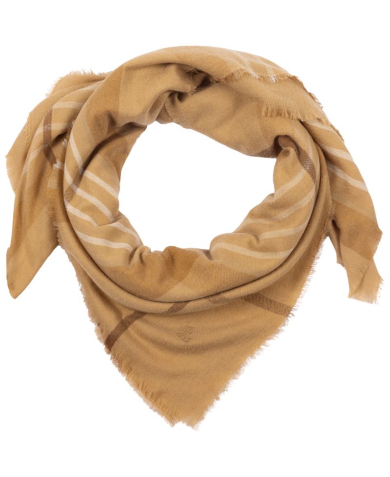 Lightweight Woven Square Scarf