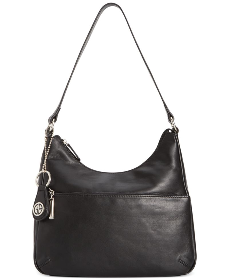 Nappa Leather Hobo Bag