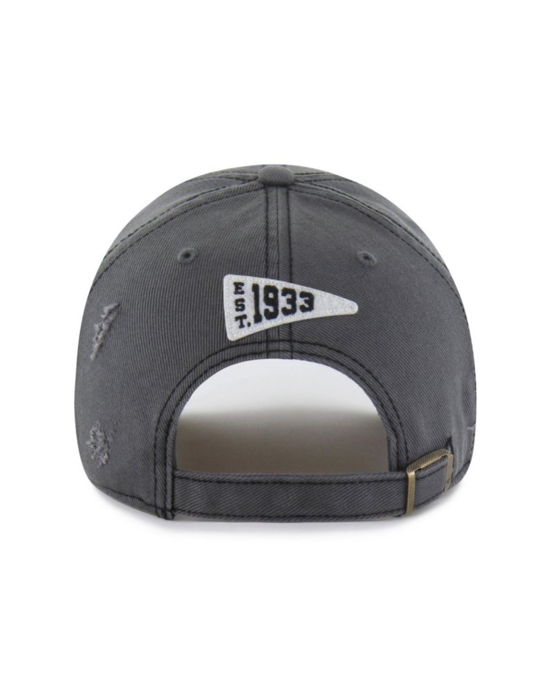 Men's Charcoal Pittsburgh Steelers Seymoore Clean Up Adjustable Hat