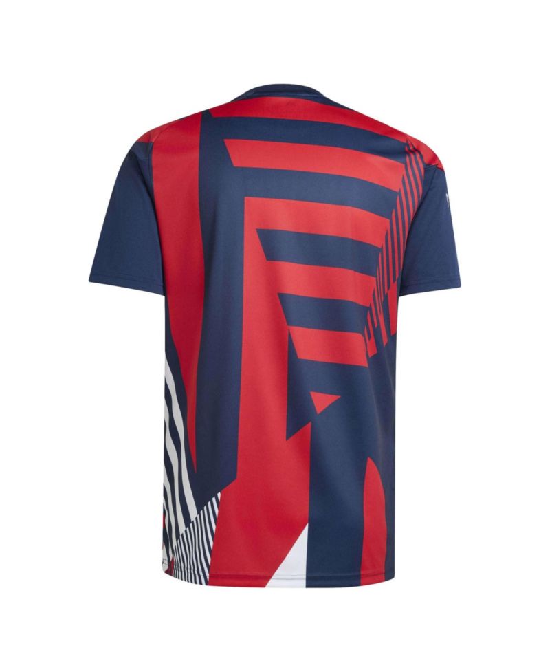 Men's Blue/Red Bayern Munich 2026/27 Pre-Match Home Training Jersey