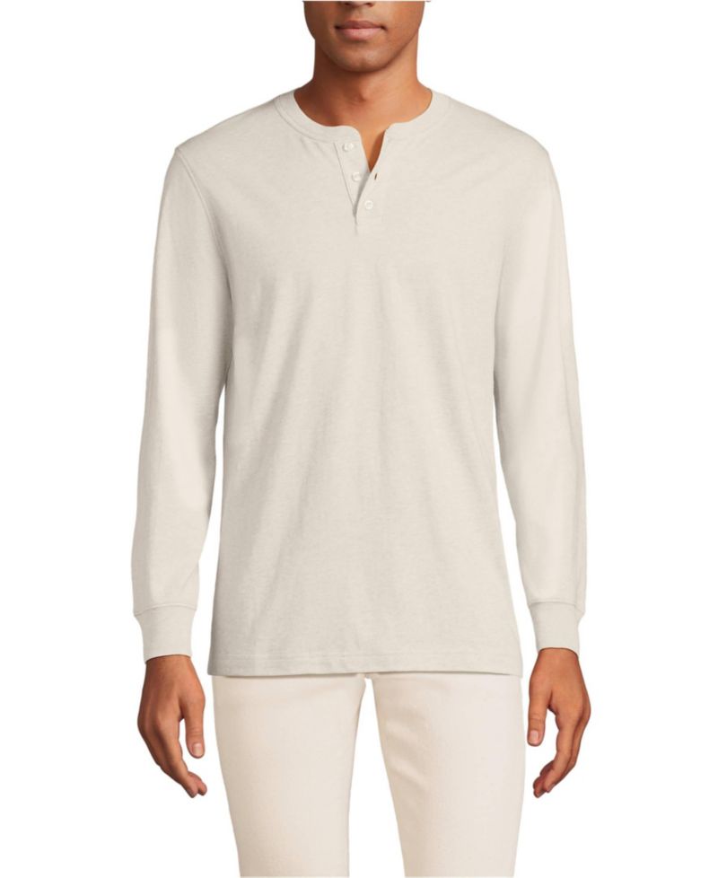 Men's Super-T Long Sleeve Henley Shirt