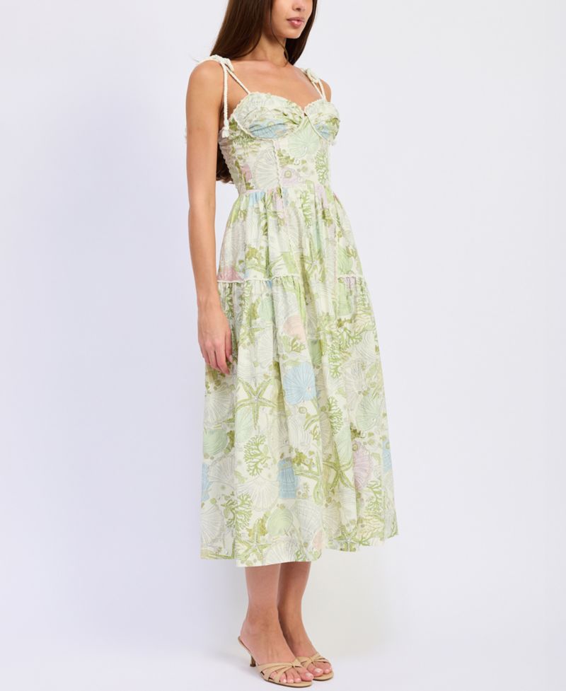 Women's Blair Printed Sleeveless Midi Dress