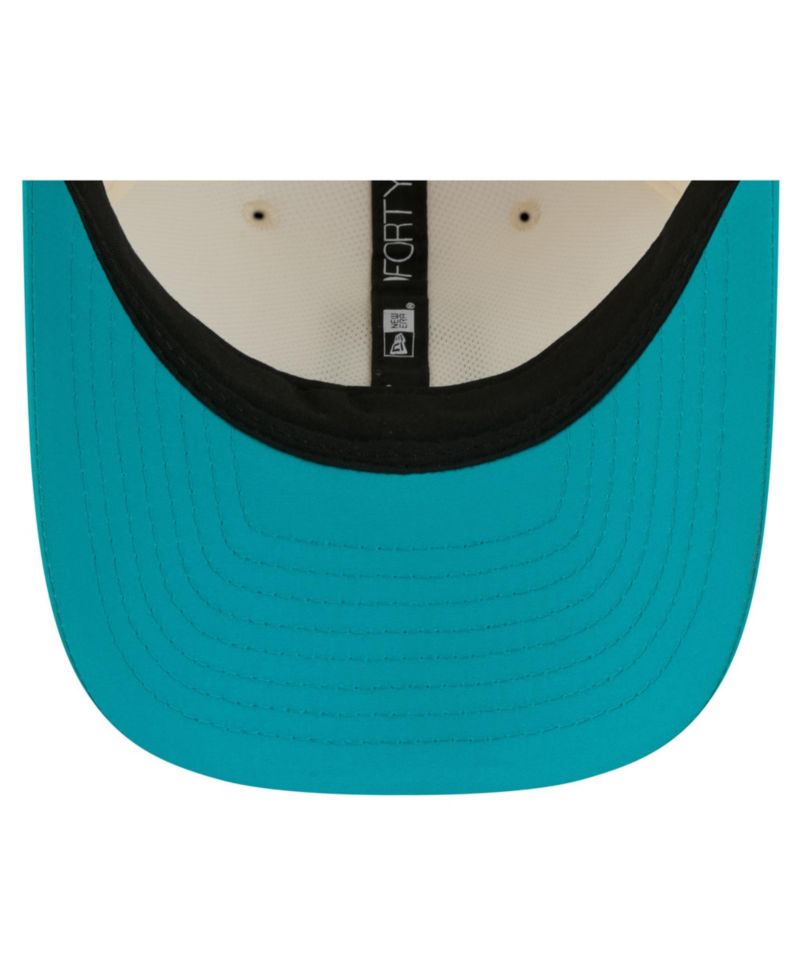 Men's Cream/Aqua Miami Dolphins 2026 NFL Training Camp 9FORTY Adjustable Hat