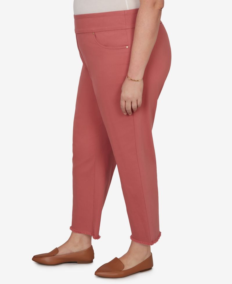 Plus Size Camden Market Rosewood Super Stretch Ankle Jeans