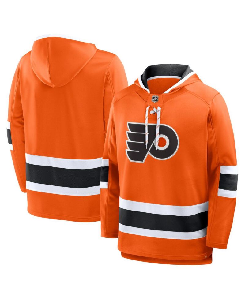 Men's Orange Philadelphia Flyers Prime Time Fleece Hoodie
