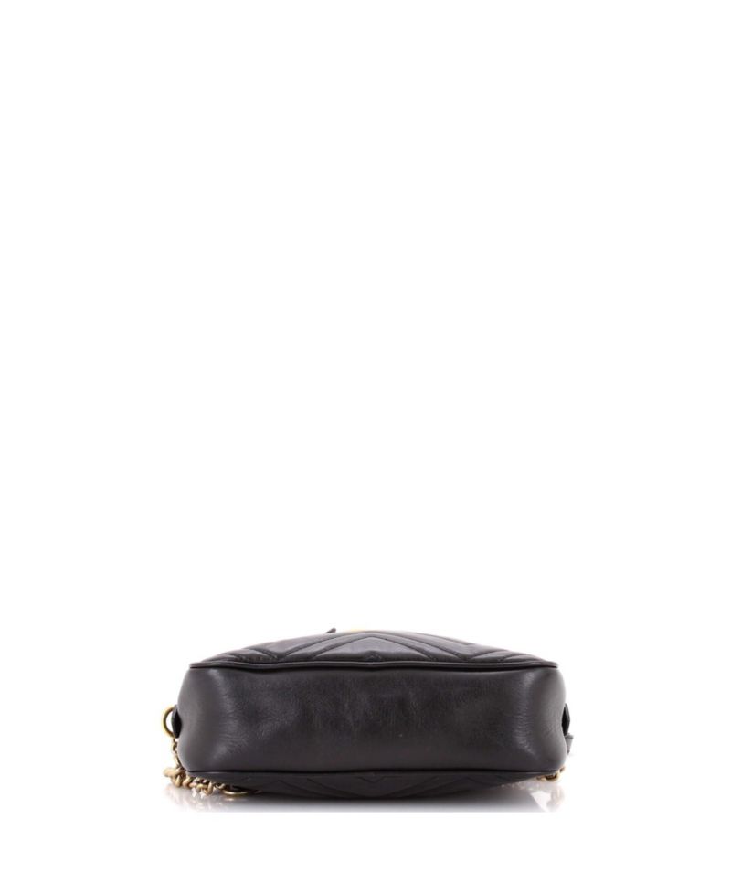 Small GG Marmont Shoulder Bag Matelasse Leather