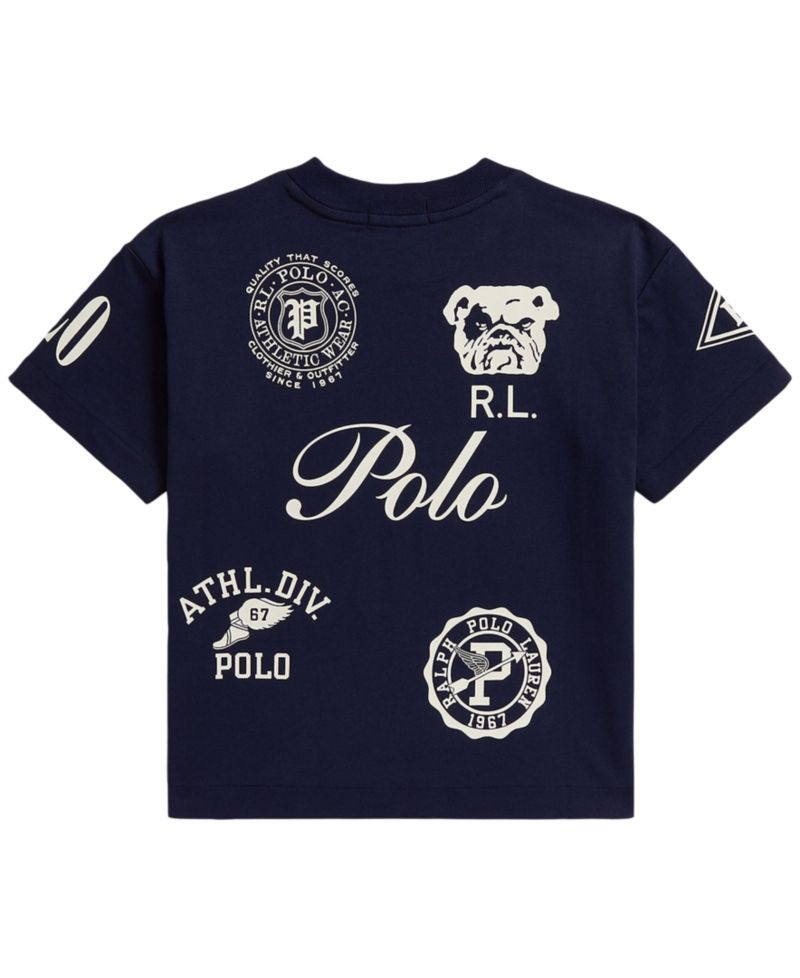 Boys' 2T-7 Big Fit Cotton Graphic T-Shirt