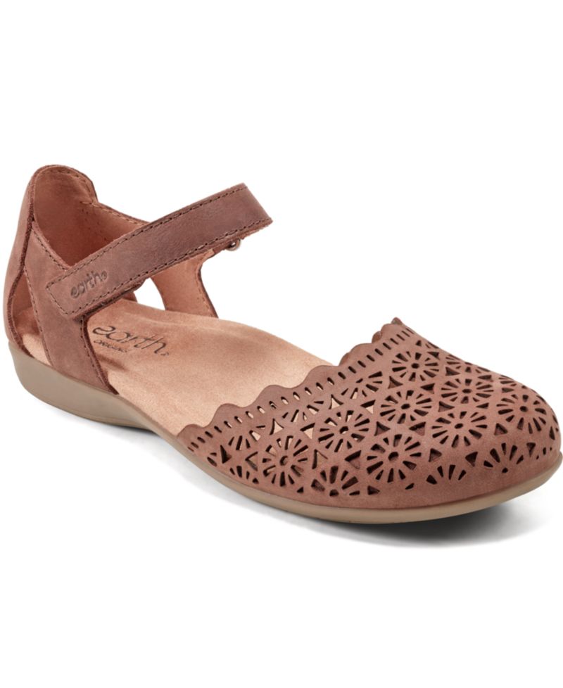 Women's Bronnie Perforated Two-Piece Flat Sandals