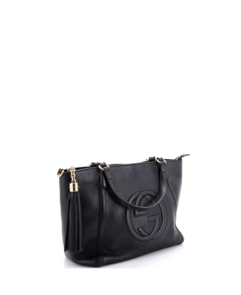 Small Soho Convertible Top Handle Bag Leather