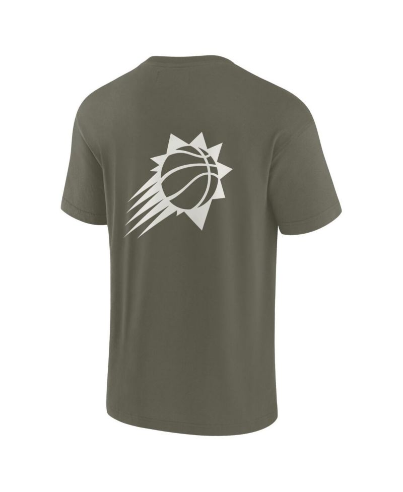 Men's and Women's Olive Phoenix Suns Elements Super Soft Short Sleeve T-Shirt