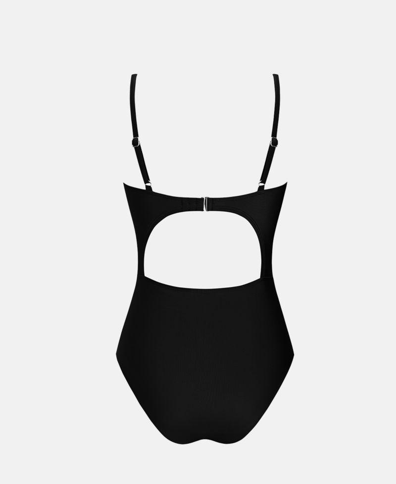 Women's One-Piece Swimsuit with Ruched Front