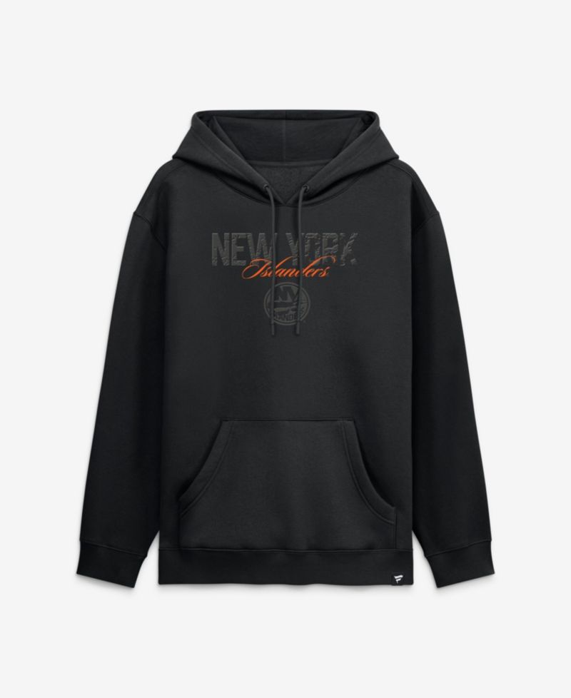 Men's New York Islanders Black Out Hoodie