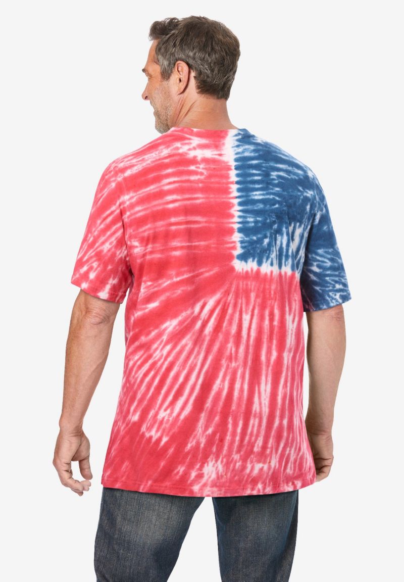 Men's Lightweight Tie-Dye Crewneck Tee