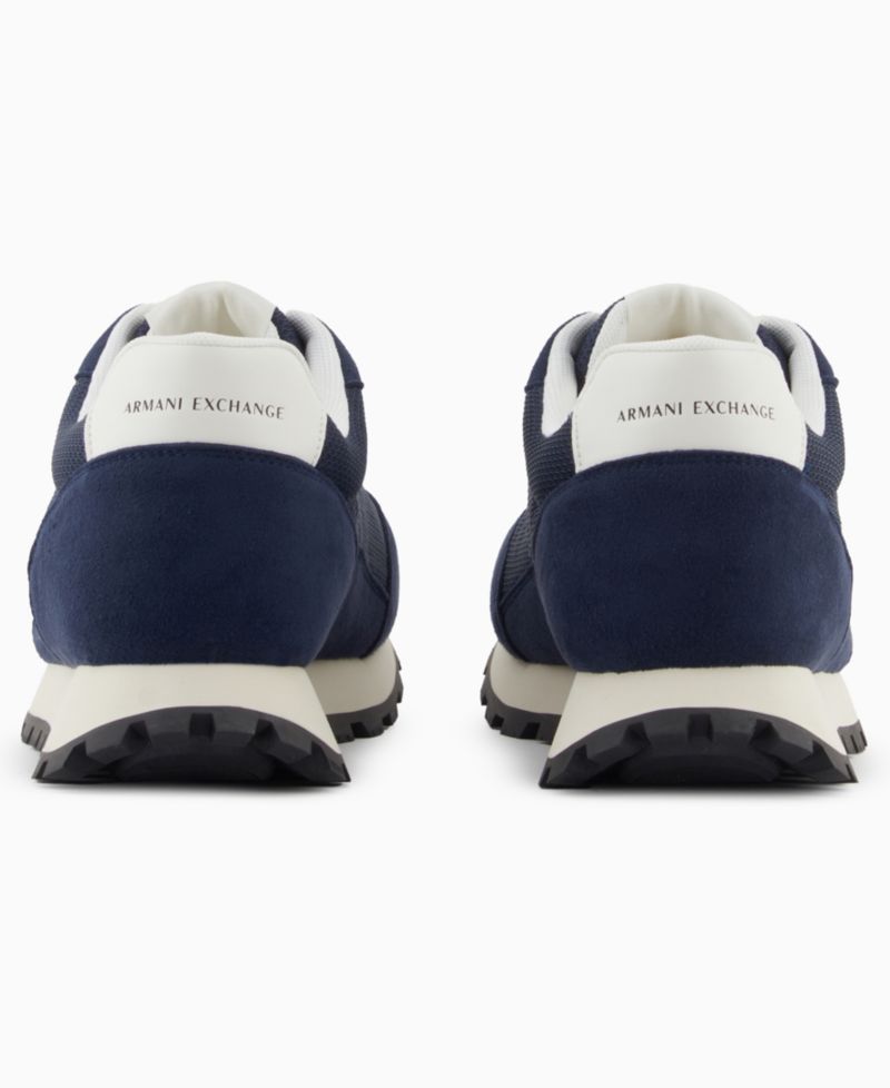 Men's Drop Logo Mesh Sneakers