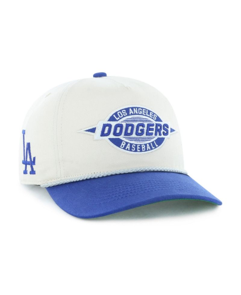 Men's Natural/Royal Los Angeles Dodgers Frame Out Hitch Adjustable Hat