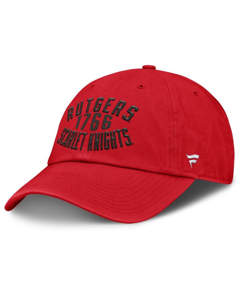 Men's Scarlet Rutgers Scarlet Knights Archer Adjustable Hat