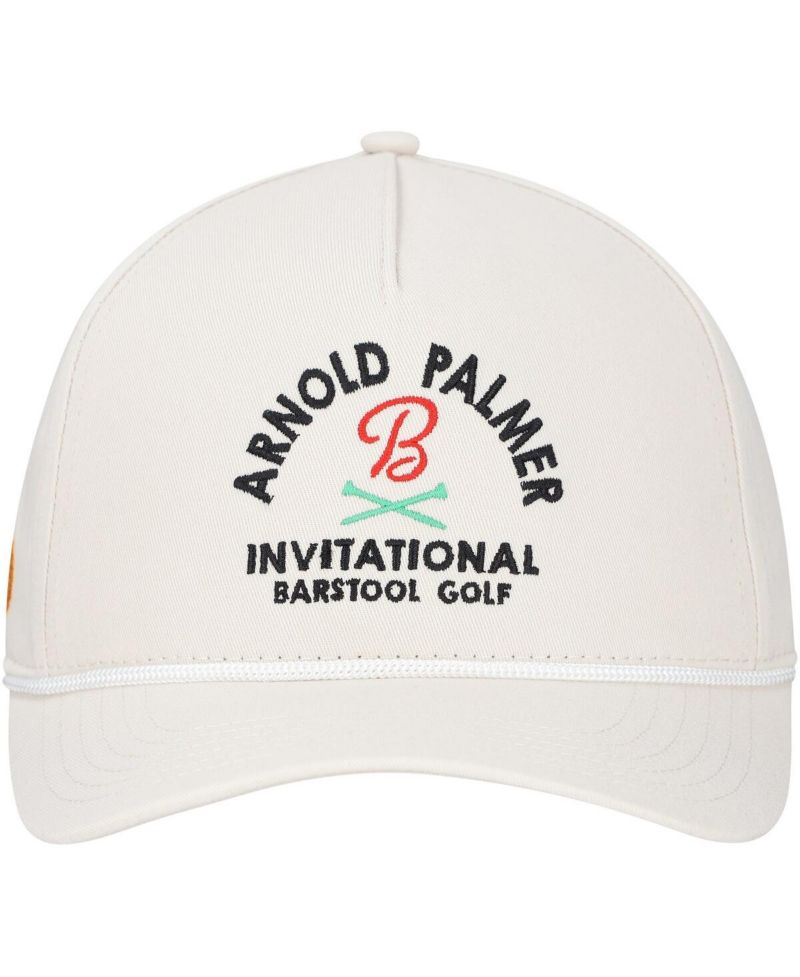 Men's and Women's Cream Arnold Palmer Invitational Adjustable Rope Hat