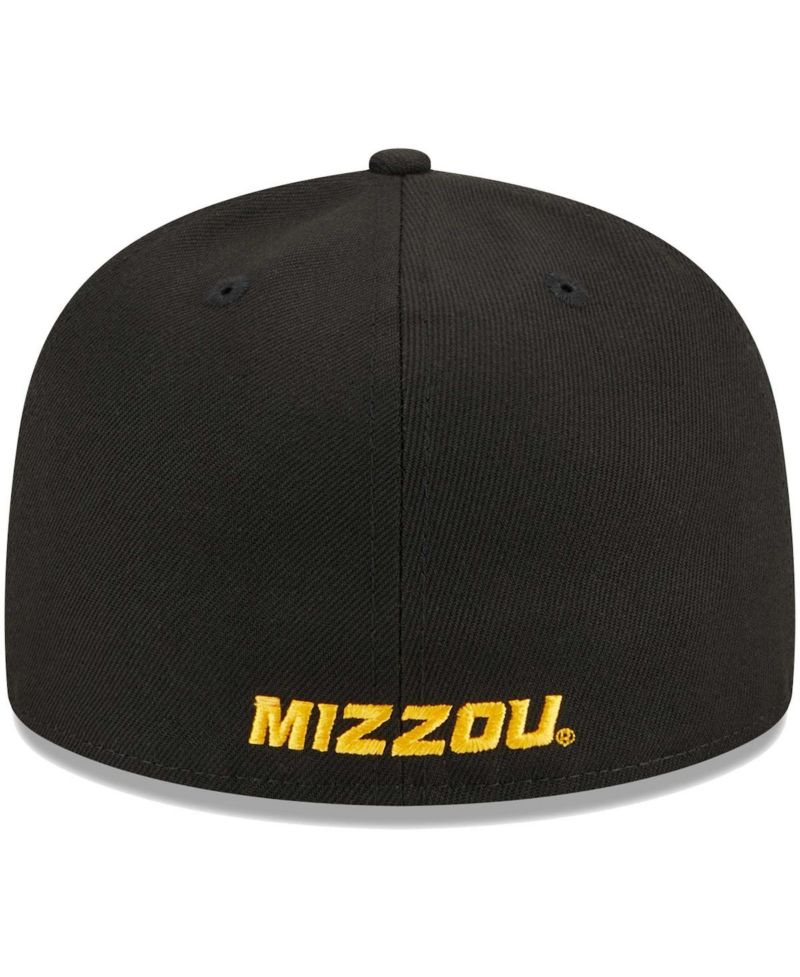 Men's Black Missouri Tigers Evergreen 59FIFTY Fitted Hat