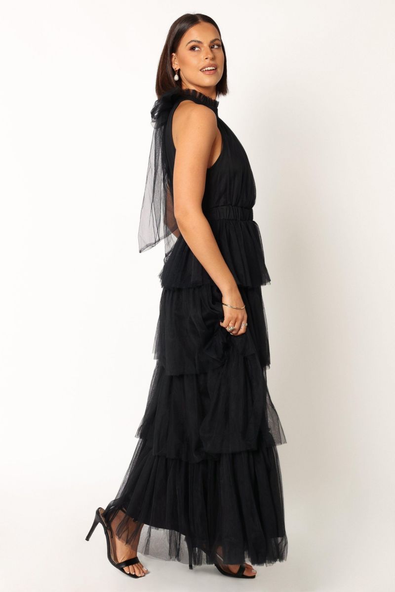 Women's Frances Halter neck Maxi Dress