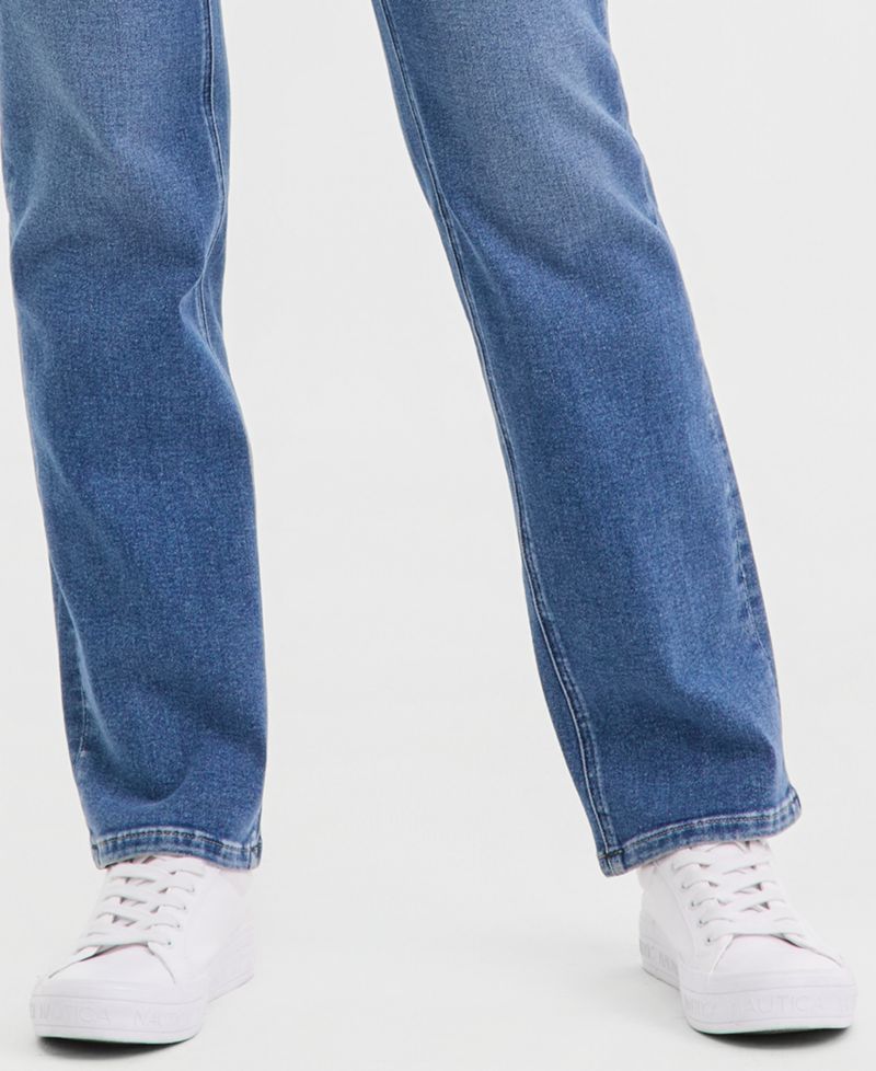 Women's Mid-Rise Bay Straight Jeans