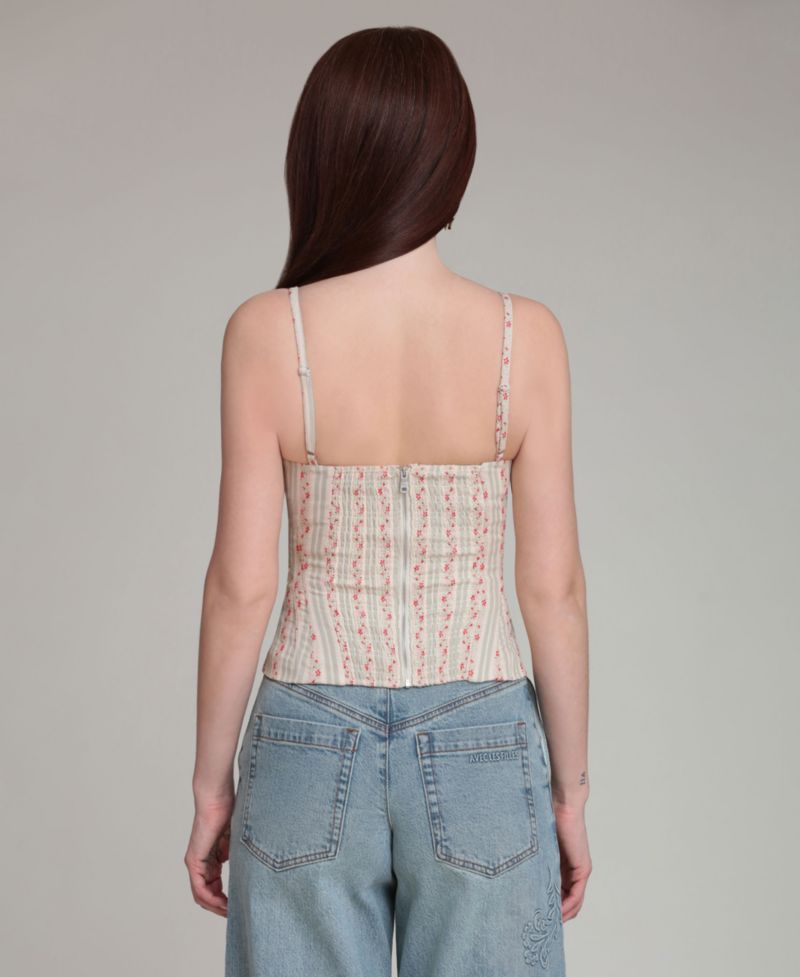Women's Sweetheart Neck Mini Top