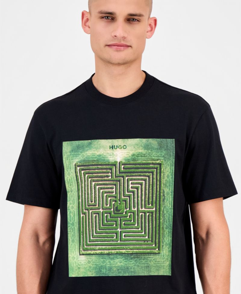 Men's Dabryn Relaxed-Fit Printed T-Shirt