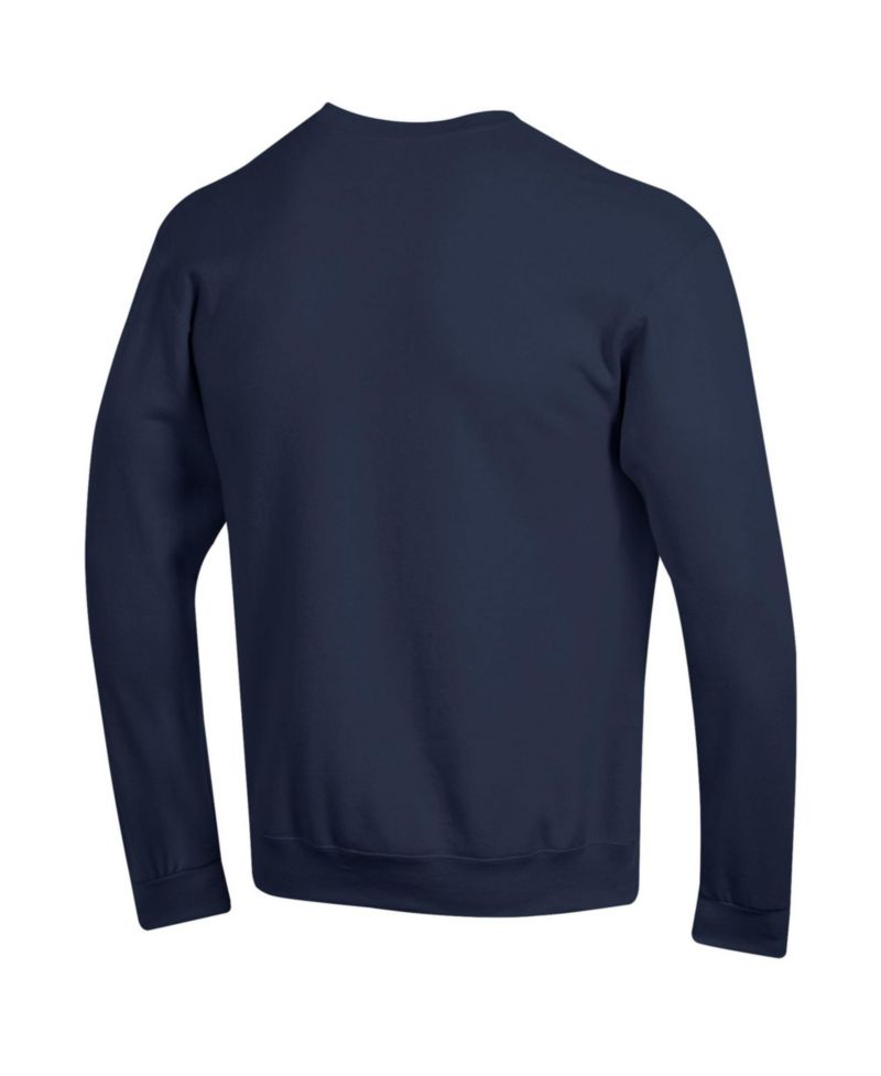 Men's West Virginia Mountaineers Basic Arch Fleece Pullover Sweatshirt