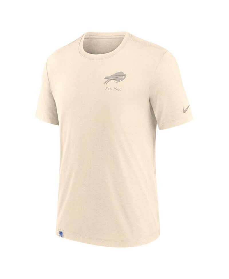 Men's Cream Buffalo Bills Glory Tri-Blend T-Shirt