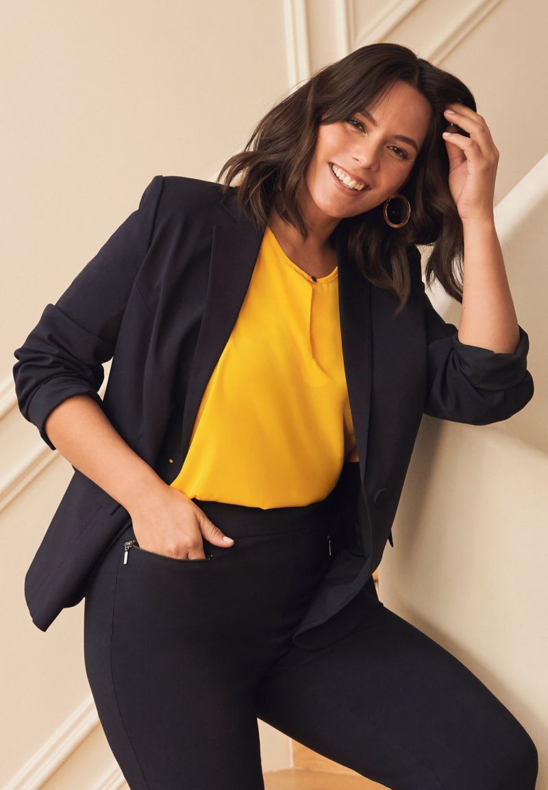Women's Super Stretch One Button Blazer