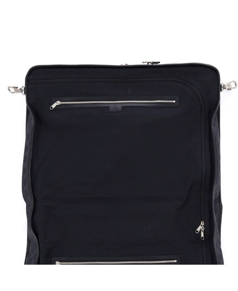 Retro Interlocking G Garment Bag GG Coated Canvas