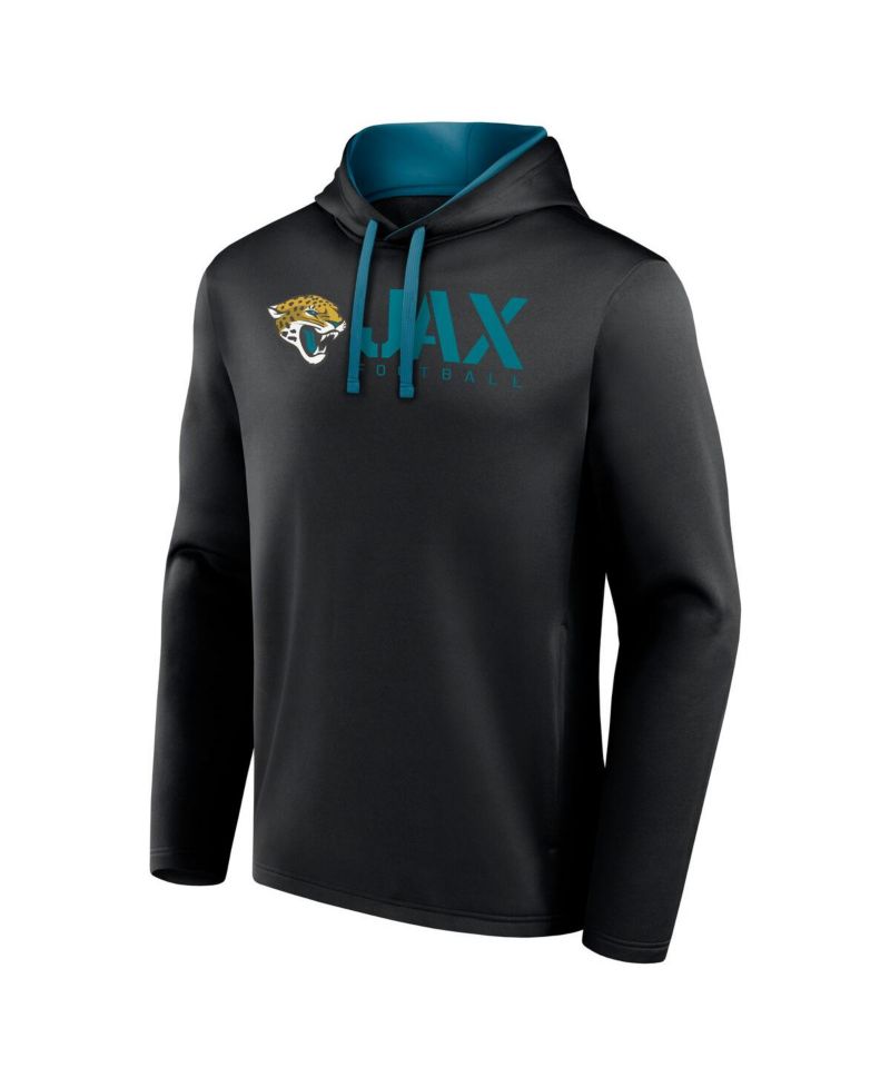 Men's Black Jacksonville Jaguars Head Start Pullover Hoodie