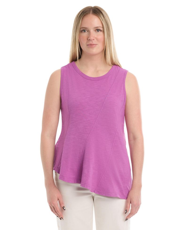 Women's Asymmetric Seam Shell Tee
