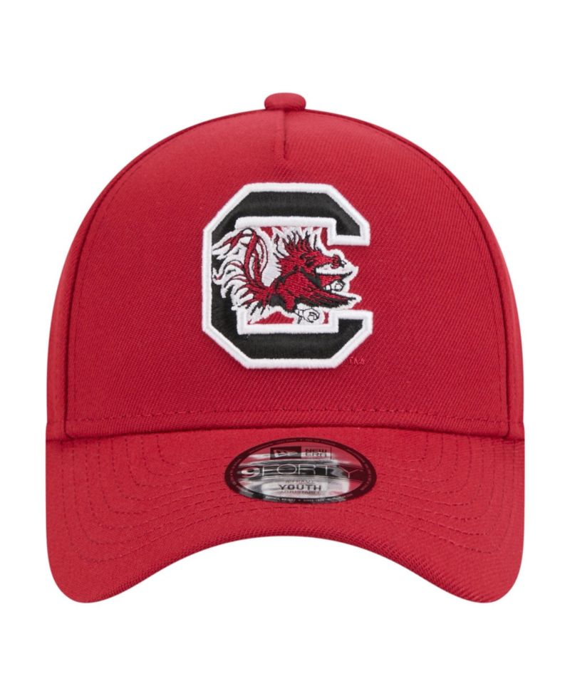 Big Boys and Girls Garnet South Carolina Gamecocks 9FORTY A-Frame Adjustable Hat