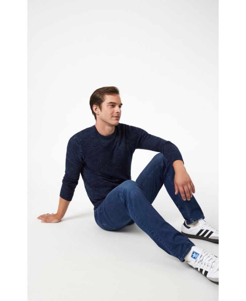 Men's Mavi Jake Slim Leg In Dark Supermove Jeans
