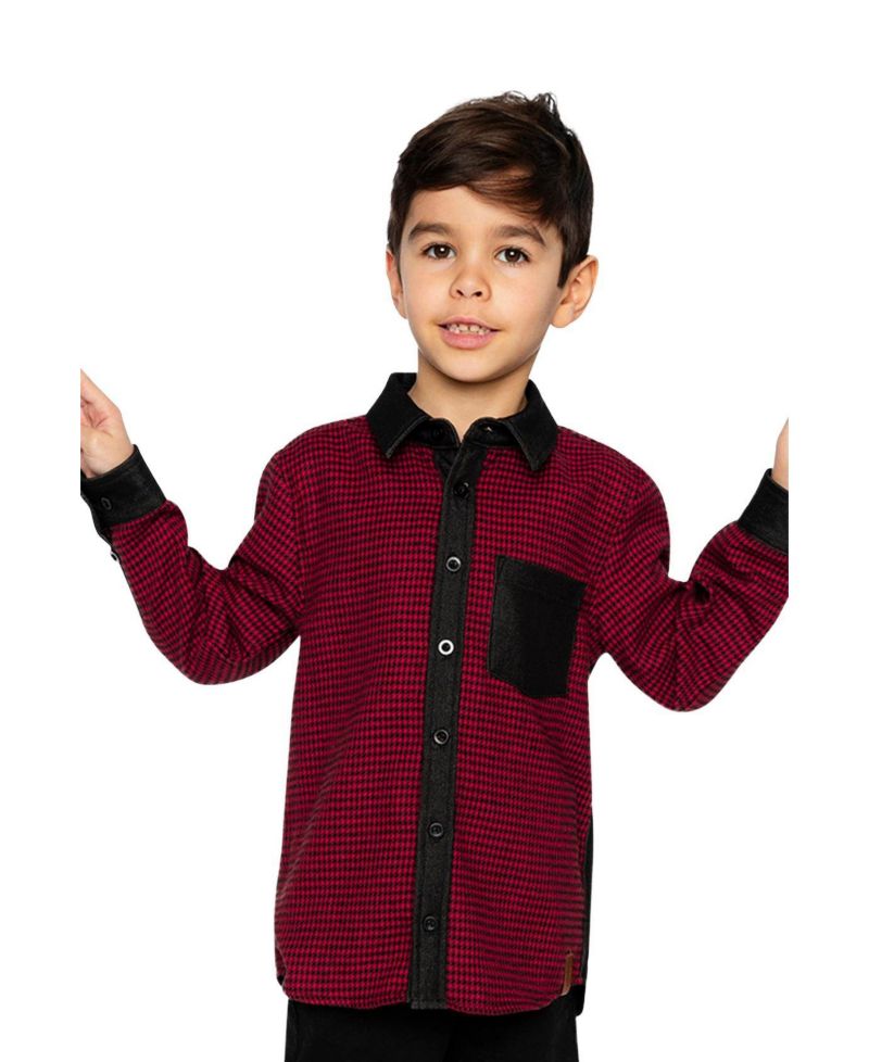 Little and Big Boy (6-12) Button Down Shirt