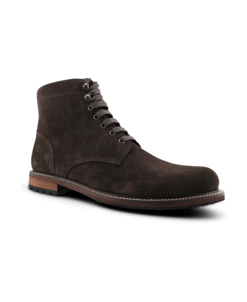 Men's Men s Axel Vintage Plain Toe Lace Up Boots